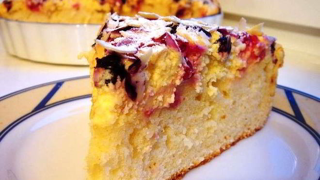 Рецепт Сливочного пирога с ванилью