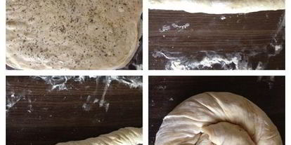 Шаг 7: слоеных пирогов-рулетов с несладкими начинками