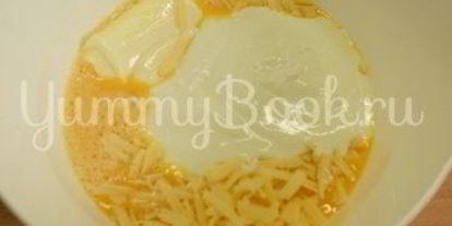 Шаг 2: сырного пирога с курицея в мультиварке