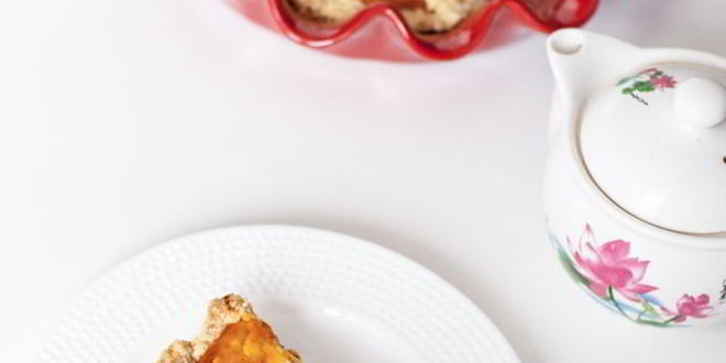 Рецепт творожного пирога с черносливом