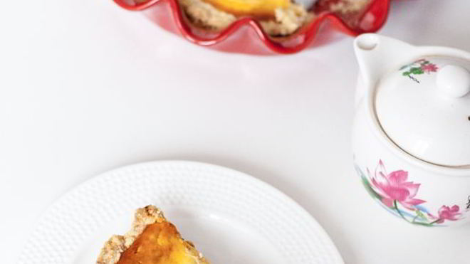 Рецепт Творожного пирога с черносливом