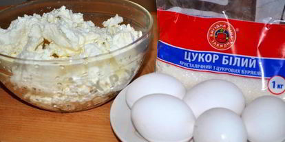 Шаг 1: творожного пирога в мультиварке