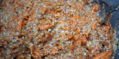 Шаг 3: тыквенно-орехового пирог