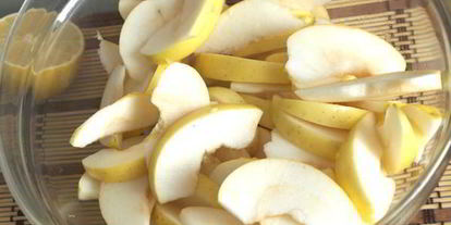 Шаг 4: яблочного пирога с луком и голубым сыром