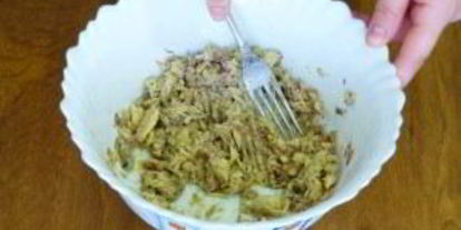 Шаг 1: закусочного пирога с консервой