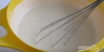 Шаг 1: заливного пирога с зеленым луком и яйцом