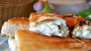 Рецепт Хрустящих пирожков из теста фило