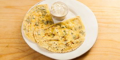 Шаг 19: кутабов с сыром и тархуном