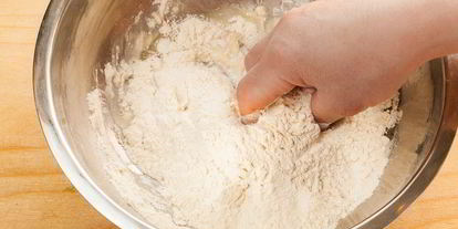 Шаг 4: кутабов с сыром и тархуном