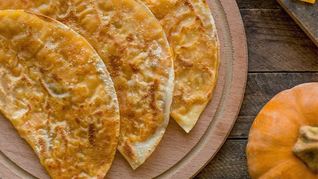 Рецепт Кутабов с тыквой