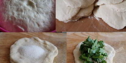 Шаг 2: относительно быстрых постных пирожков со щавелема