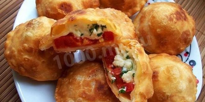 Рецепт Пирожков бомбочки с брынзой