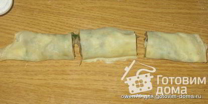 Шаг 4: пирожков из блинчиков, в кляре