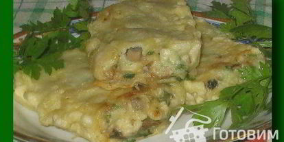 Шаг 5: пирожков из блинчиков, в кляре