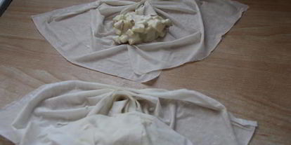 Шаг 3: пирожков плиссе