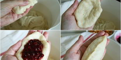 Шаг 10: пирожков с брусникой