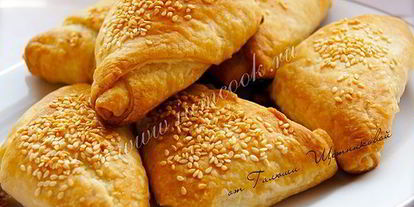 Шаг 9: пирожков с грибами и сыром