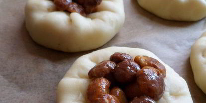 Шаг 9: пирожков с кабачком и лисичками грибная поляна