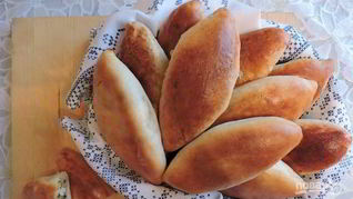 Рецепт Пирожков с капустой из дрожжевого теста