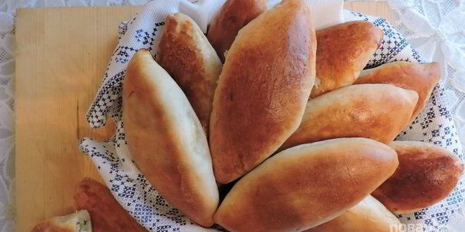 Рецепт Пирожков с капустой из дрожжевого теста