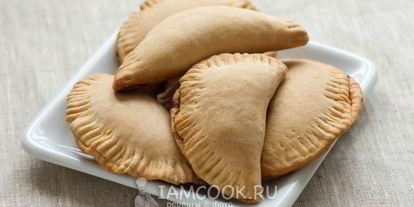 Шаг 13: пирожков с капустой на кефире в духовке