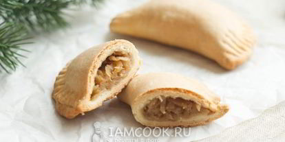 Шаг 14: пирожков с капустой на кефире в духовке