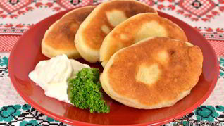 Рецепт Пирожков с картофелем на кефирно-дрожжевом тесте