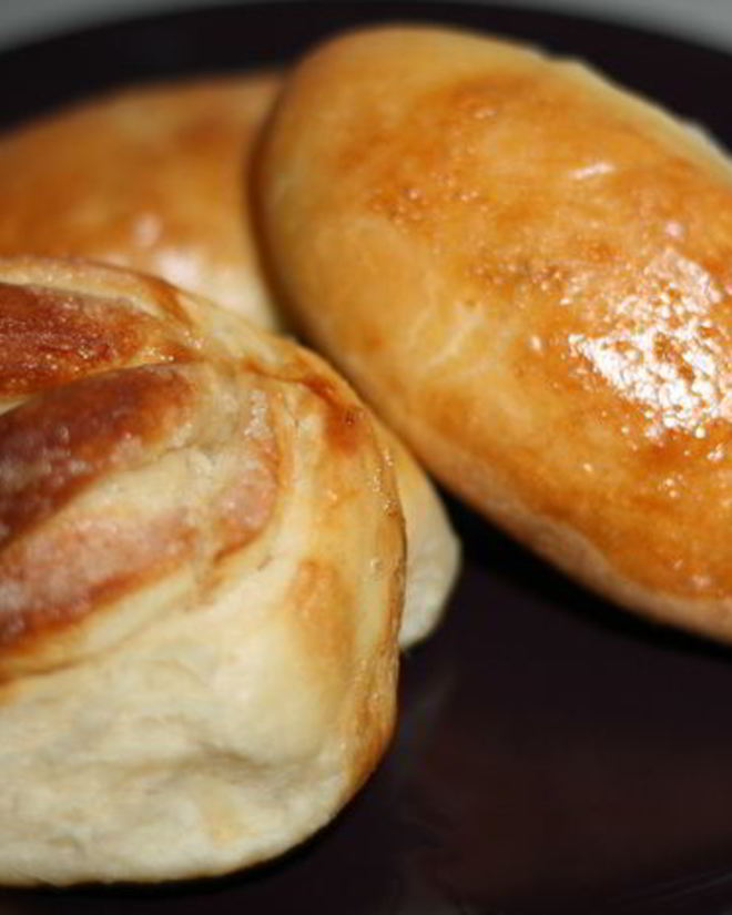 Рецепт пирожков с мясом и яйцом