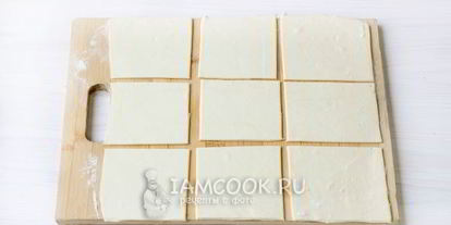 Шаг 7: пирожков с вишней из слоеного теста