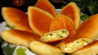 Рецепт Пирожков с зеленым луком