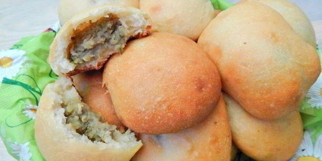 Рецепт постных пирожков с чечевицей и картофелем