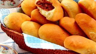 Рецепт Постных пирожков с сухофруктами