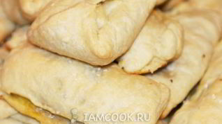 Рецепт Слоеных пирожков с мясом