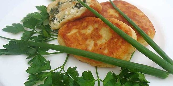 Рецепт Заварных картофельных пирожков с начинкой