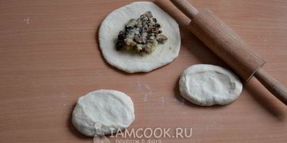 Шаг 11: жареных пирожков из теста на кефире и соде