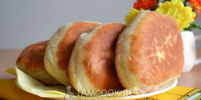 Шаг 16: жареных пирожков из теста на кефире и соде