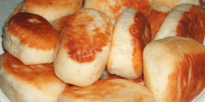 Рецепт Жареных пирожков из теста на молоке с картошкой