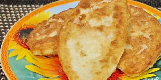 Рецепт жареных пирожков с творогом