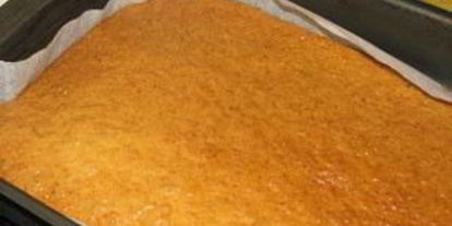 Шаг 3: бисквитного пирожного