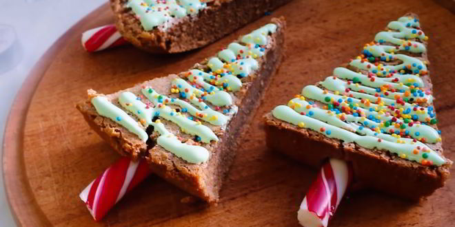 Рецепт брауни елочки