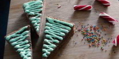 Шаг 7: брауни елочки