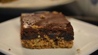 Рецепт Брауни пшеничного в шоколадной глазури