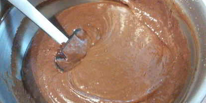 Шаг 5: брауни с амаретто