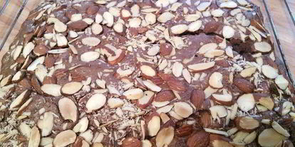 Шаг 7: брауни с амаретто