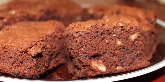 Рецепт Брауни с грецкими орехами и темным шоколадом