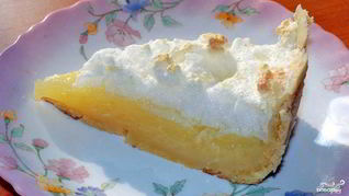 Рецепт Лимонных пирожных с безе