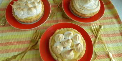 Шаг 16: лимонных пирожных с меренгой