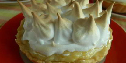 Шаг 17: лимонных пирожных с меренгой