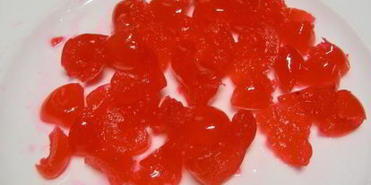 Шаг 4: мраморного брауни с прослойкой из сливочного сыра и коктейльной вишни