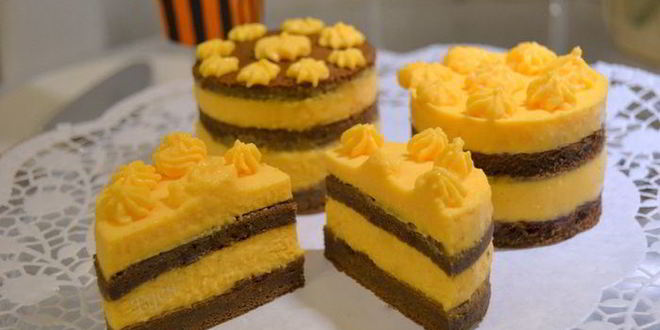 Рецепт муссового пирожного георгиевского